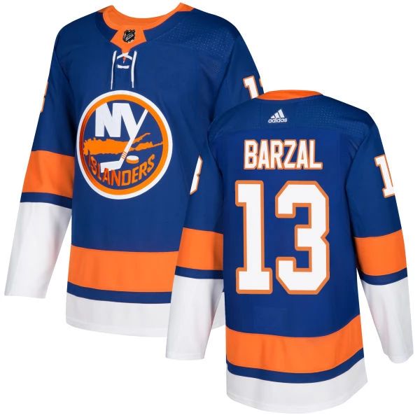 Kinder New York Islanders Eishockey Trikot Mathew Barzal 13 Royal Authentic